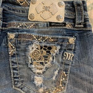 Miss me jeans standard easy straight